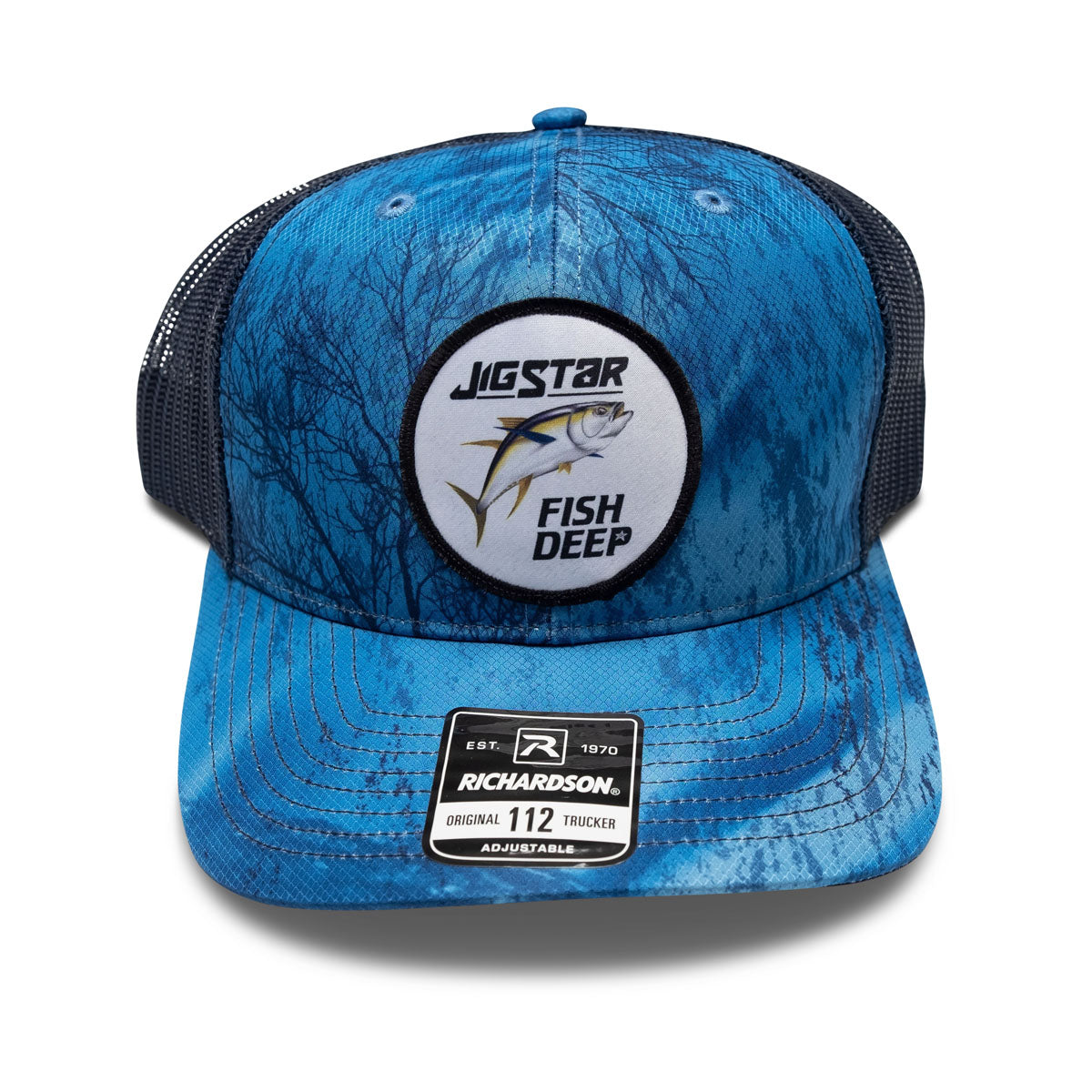 Jig Star “Fish Deep” Realtree Adjustable Trucker hat