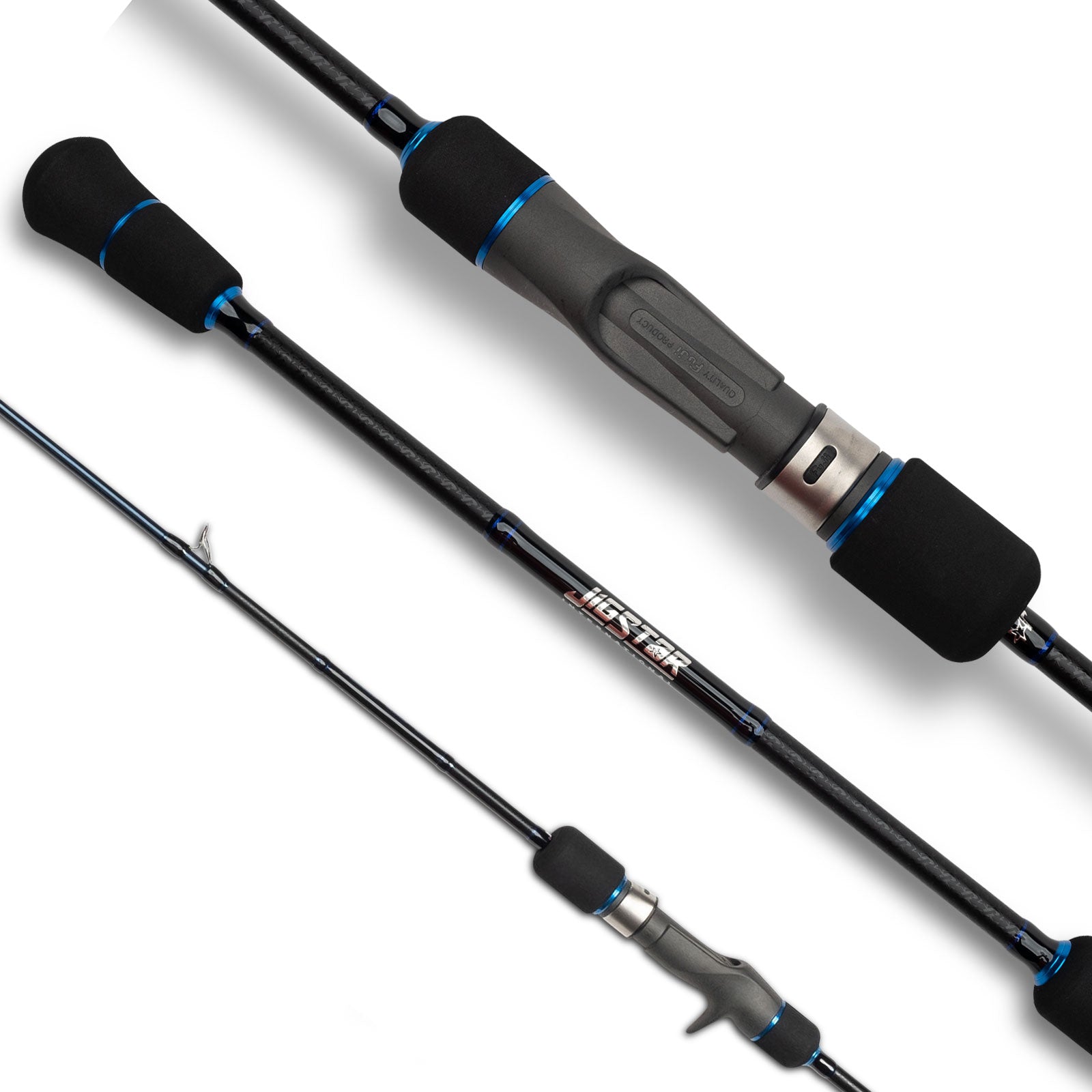 Jig Star Slow Jerk Blue Rod
