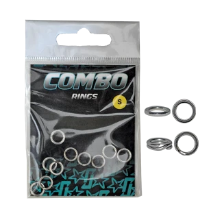 Jig Star Combo Pack Split Rings & Solid Rings