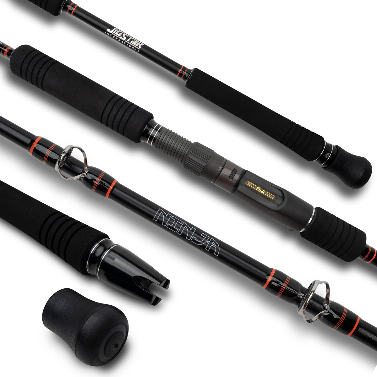 electric jigger fishing pole Ninja Casting & Spinning Rods