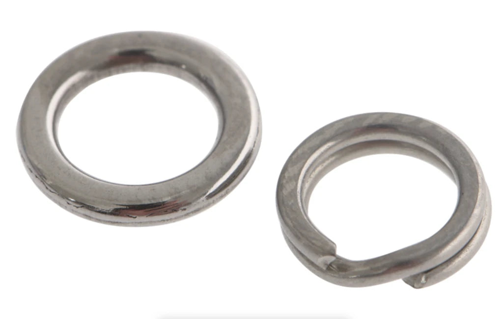 Jig Star Combo Pack Split Rings & Solid Rings